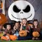Halloween Cartoon Skull Trunk or Treat Car Decoration Halloween Jack and Sally Theme Party Decoration Halloween Car Archway Garage Decoration Banners Halloween Car Outdoor Party Decoration